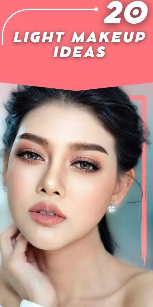 Light makeup looks - nude natural make up: 20 Ideas