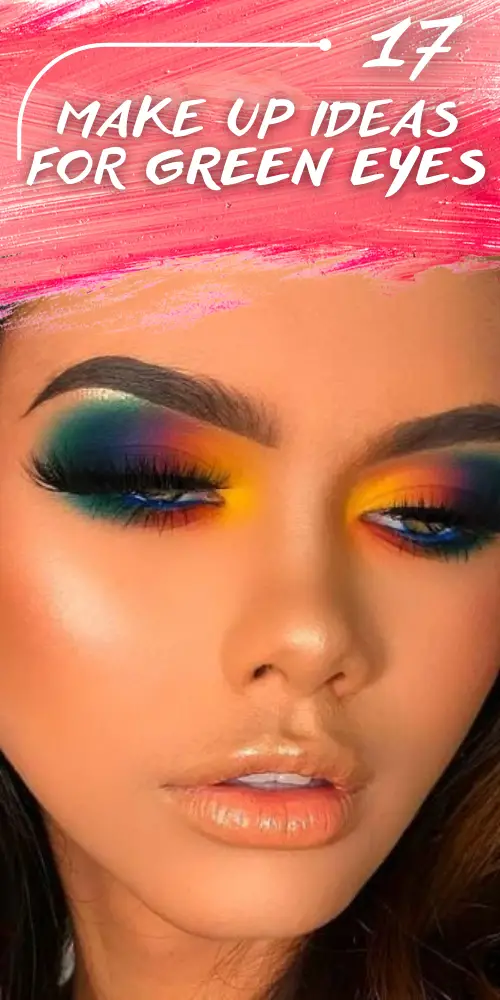 Green eye makeup 17 Ideas - Green eyeshadow makeup looks