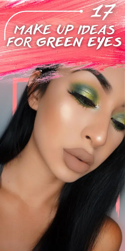 Green eye makeup 17 Ideas - Green eyeshadow makeup looks