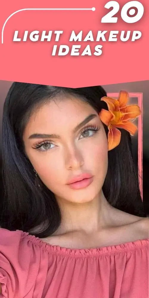 Light makeup looks - nude natural make up: 20 Ideas